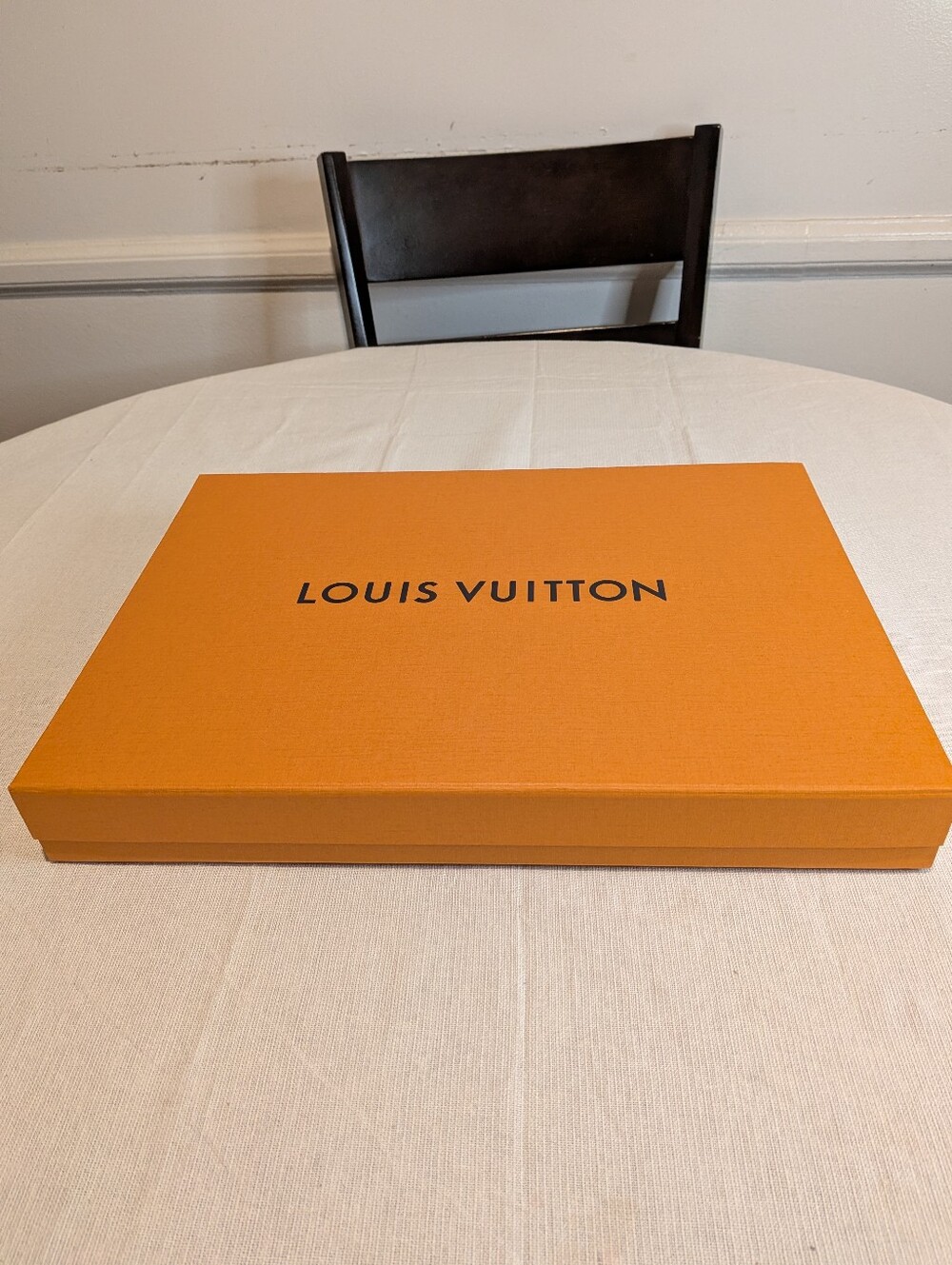 Louis Vuitton Large Empty Storage Box With Magnetic Closure